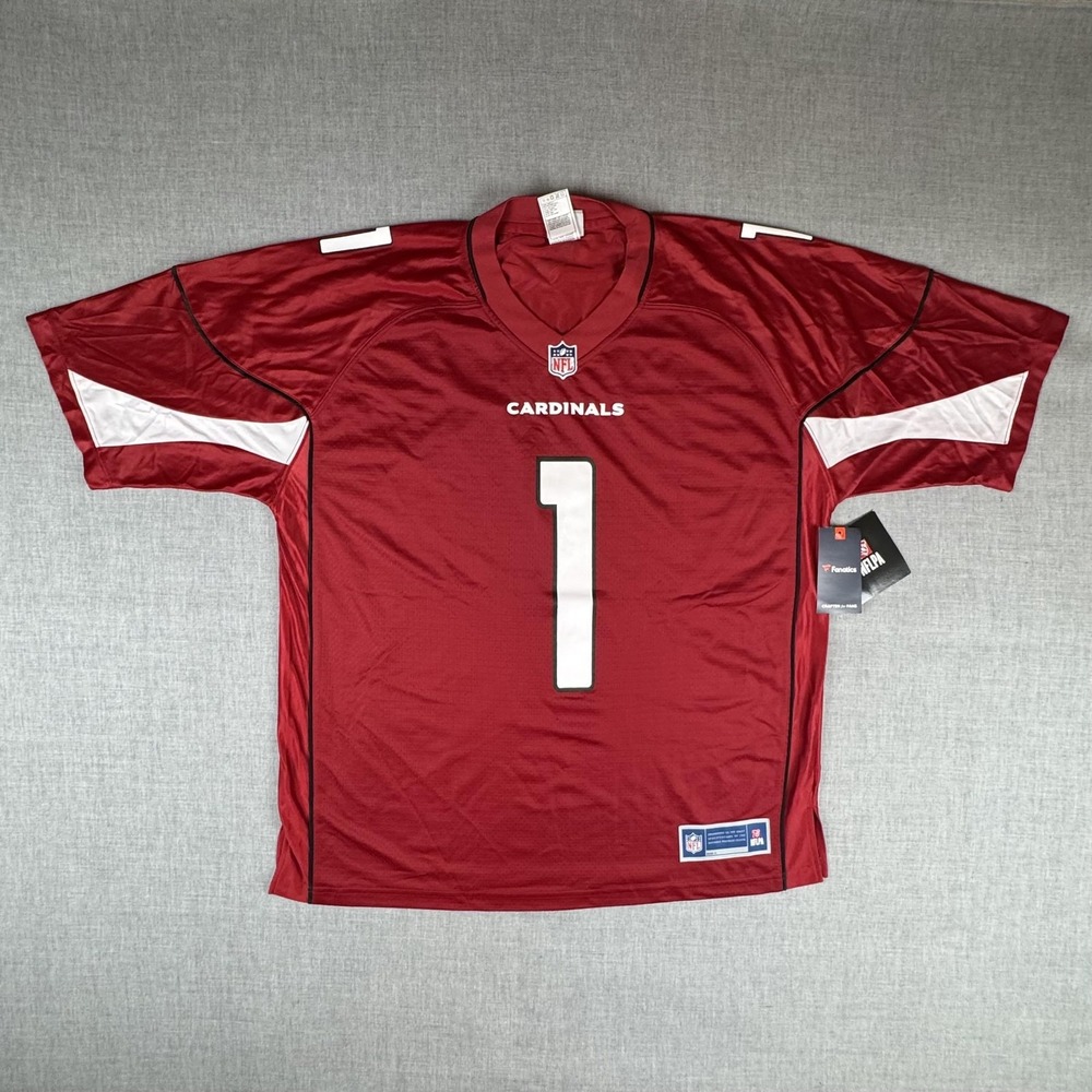 Arizona Cardinals Jersey Mens XL Red NFL Football Kyler Murray 1 Fanatics Home